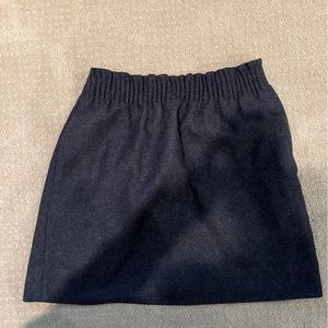 J Crew Wool Skirt Gray Size 2